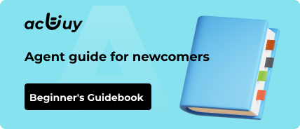 Official ACBuy banner for the beginner guidebook for newcomers